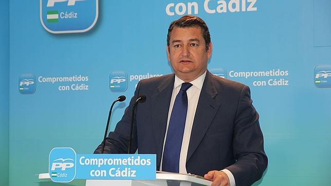 Sanz pide a la Junta que los presupuestos destinen 683 millones para la provincia de Cdiz