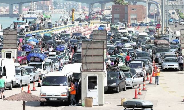 Recuperados 135 vehculos en los pasos fronterizos con Tnger