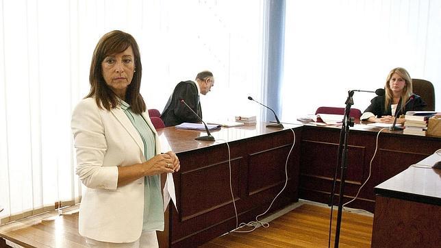 La exalcaldesa de Jerez en una de las sesiones del juicio por el desvío de fondos.