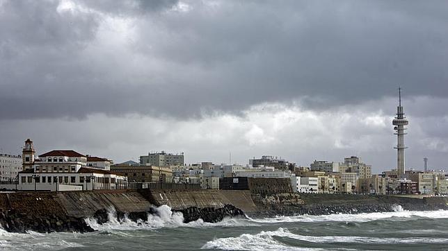 Temporal de viento para un fin de semana invernal en Cdiz