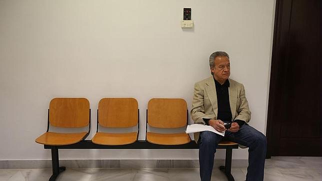 Pedro Pacheco, durante el juicio en la Audiencia de Cádiz 