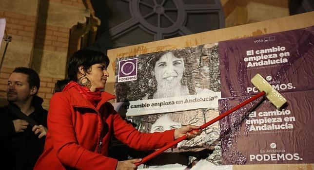 Podemos inicia la campaa en el Falla  con candidata gaditana