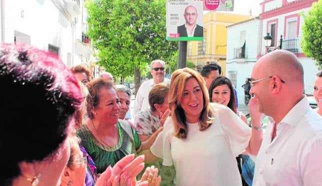 Susana Daz critica a Tefila en su paseo electoral por la provincia