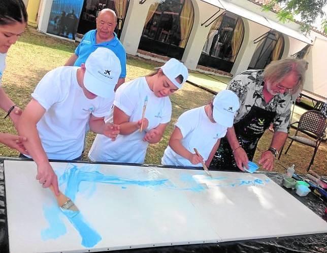 Una jornada de pintura y autoestima en Arcos