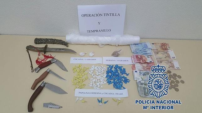 La Policía desarticula dos de los puntos de venta de droga más activo de Jerez