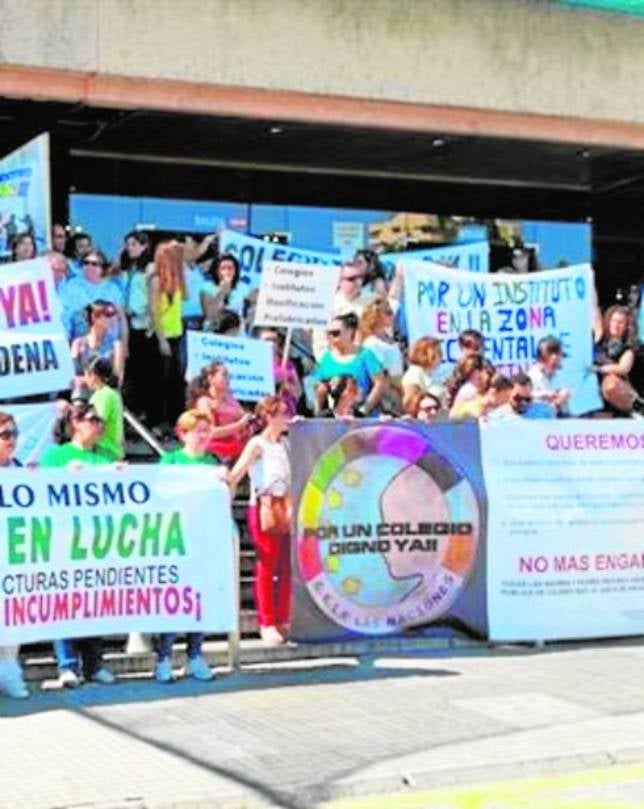 Padres de alumnos anuncian protestas en el inicio de curso