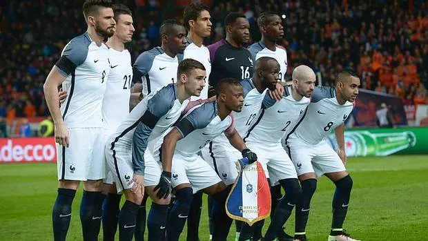 La selección de Francia.