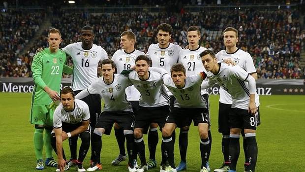 La selección de Alemania.