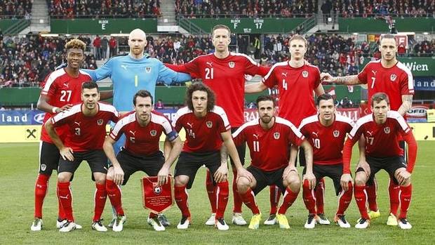La selección de Austria.
