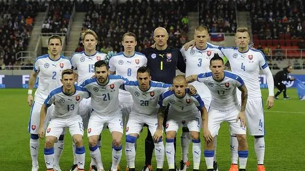 La selección de Eslovaquia.
