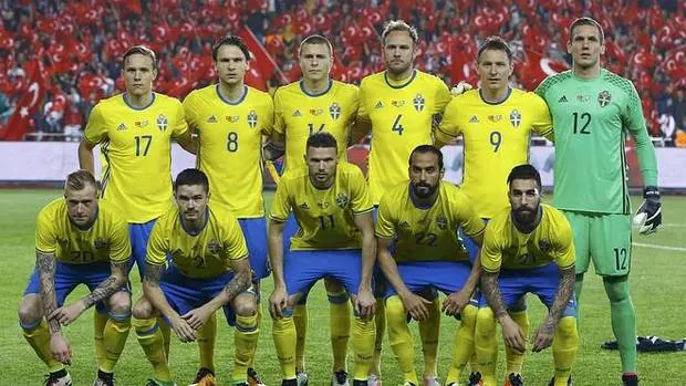La selección de Suecia.