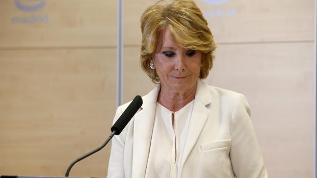 Dimite Esperanza Aguirre