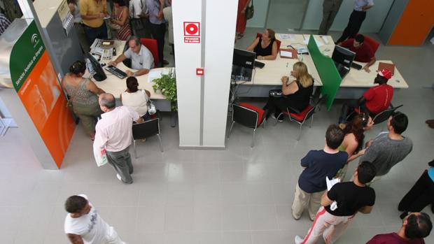 Oficina del Servicio Andaluz de Empleo (SAE) de Gamarra, en Málaga
