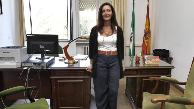 María Ángeles Núñez Bolaños, en su estreno como juez de Instrucción