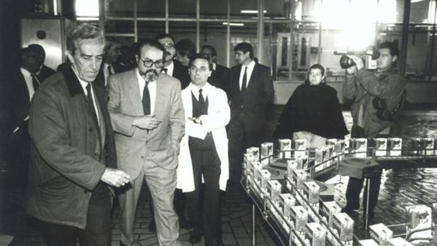 El primer presidente y uno de los fundadores de Covap, Ricardo Delgado Vizcaíno, en los años ochenta