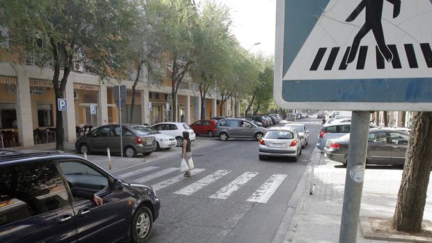 Una calle del barrio del Guadalquivir en Córdoba