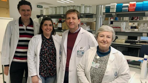 Parte del grupo de investigación que ha desarrollado «Di@bet.es»