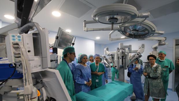 Un quirófano del hospital Reina Sofía de Córdoba