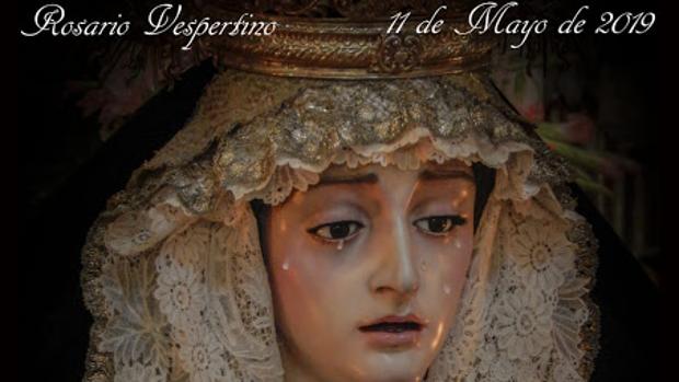 El Rosario comenzará a las 21.00 horas