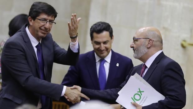 Debate en el Parlamento Andalucia sobre los presupuestos de 2019