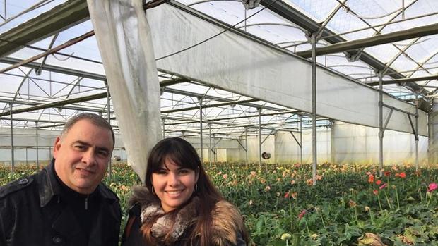 Erasmo Lazcano y la que fuera su esposa, Lisbete Lastre