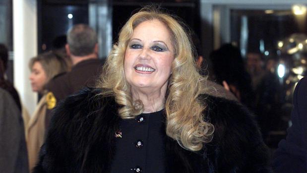 Analía Gadé, en los premios Goya de 2002