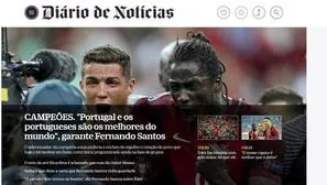 La prensa portuguesa hace afición y celebra el primer título continental del fútbol luso