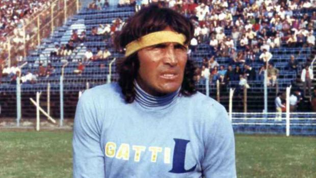 Hugo Gatti, durante su etapa en Boca Juniors