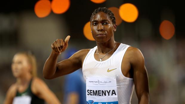Semenya, tras ganar el 1.500 metros de la Diamond League en Qatar