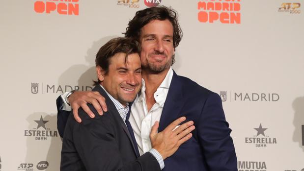 Ferrer y Feliciano López, en el Mutua Madrid Open