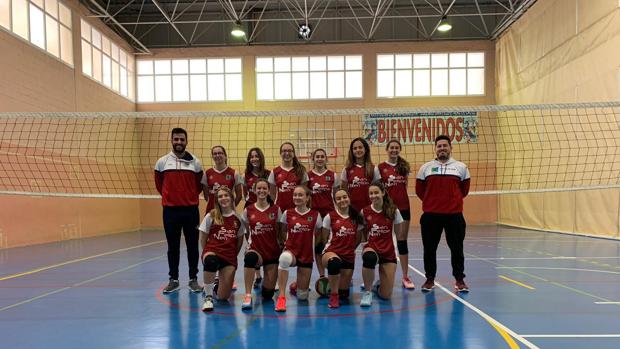 Las cadetes del San Felipe Neri acuden al Campeonato de Andalucía.
