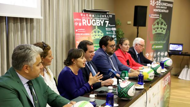Presentación de la Copa de la Reina ‘Iberdrola’ de Rugby Femenino en el Hotel Barceló Montecastillo