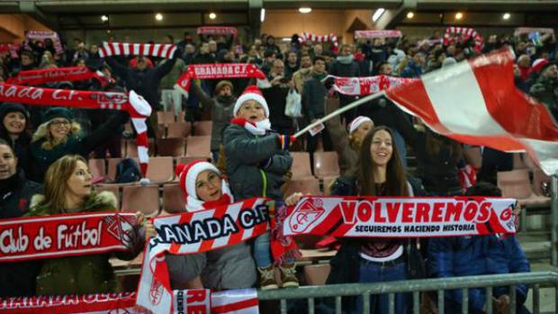 La afición del Granada llenará Los Cármenes.