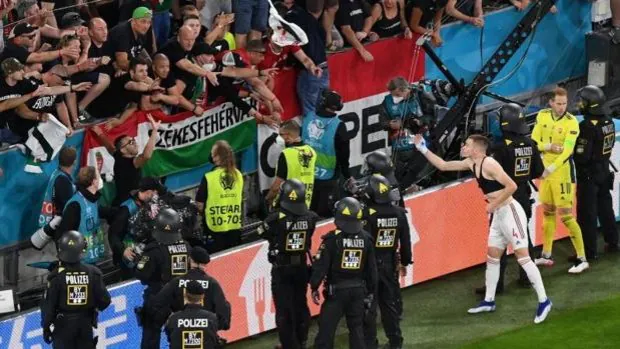La UEFA abre una investigación sobre «incidentes discriminatorios» durante el Alemania-Hungría