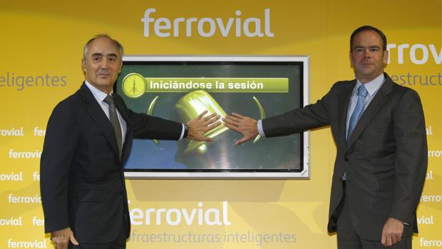 Rafael del Pino e Íñigo Meiras en una foto de archivo
