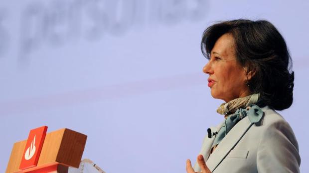 La presidenta del Banco Santander, Ana Botín