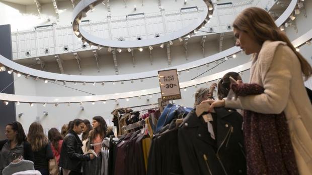 Compras durante el «Black Friday» el año pasado