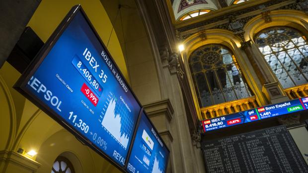 Imagen de la Bolsa de Madrid