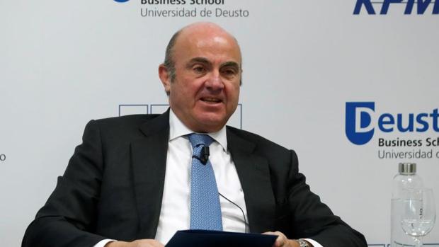 El ministro de Economía, Luis de Guindos