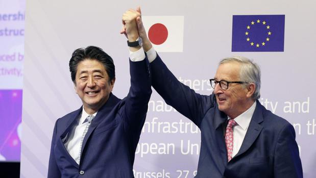 La UE y Japón se alÃan frente a la Nueva Ruta de la Seda china