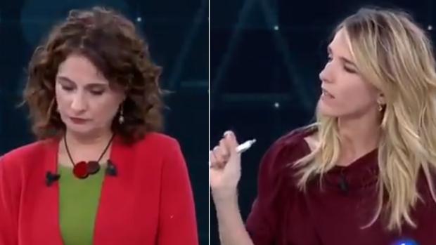 María Jesús Montero (PSOE) y Cayetana Álvarez de Toledo (PP)