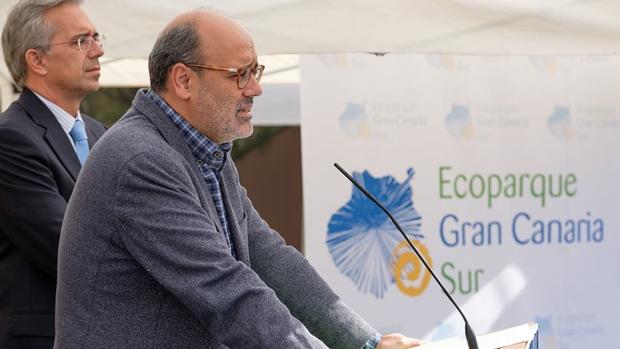 Juan Manuel Brito en un acto público el pasado mes de diciembre