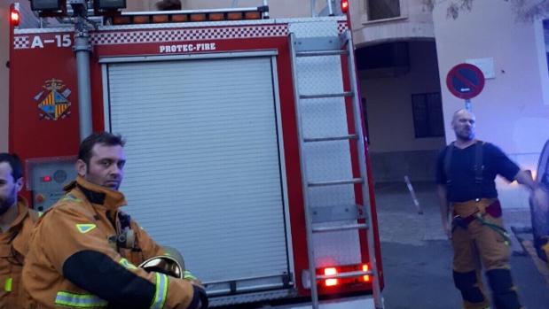 Los servicios de emergencia acudieron al Hospital General de Palma