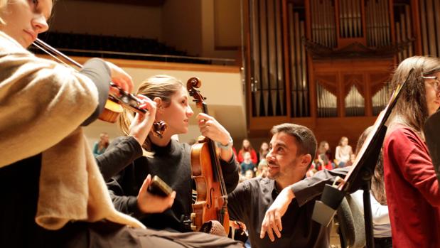 Hilari Garcia, director de l'Orquestra Filharmònica de la Universitat de València