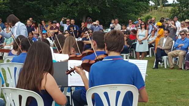 Un momento del concierto auspiciado por Aguas de Alicante en el Dia Mundial del Medio Ambiente