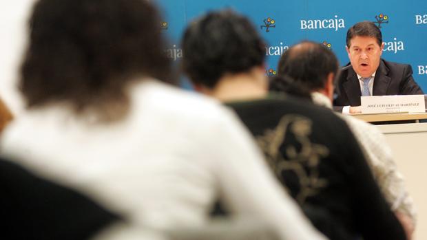 Imagen de archivo de José Luis Olivas durante su etapa como presidente de Bancaja