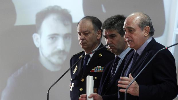 Pino, Cosidó y el exministro Fernández Díaz en una imagen de archivo