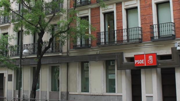 Sede del PSOE en la madrileña calle Ferraz