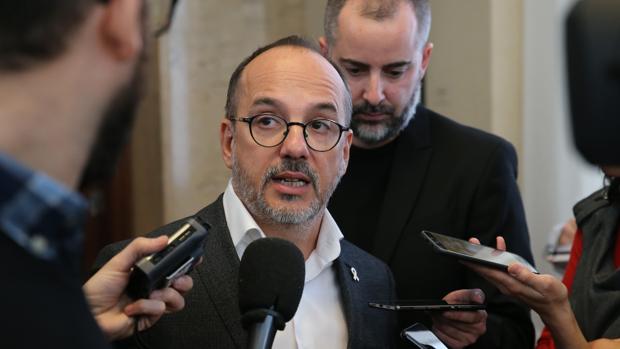 El portavoz del PDECat en el Congreso, Carles Campuzano