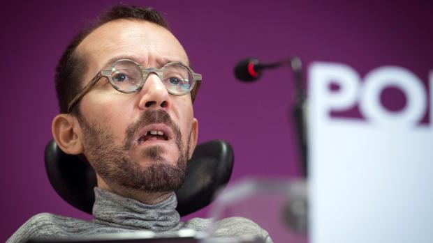 Pablo Echenique, secretario de Organización de Podemos